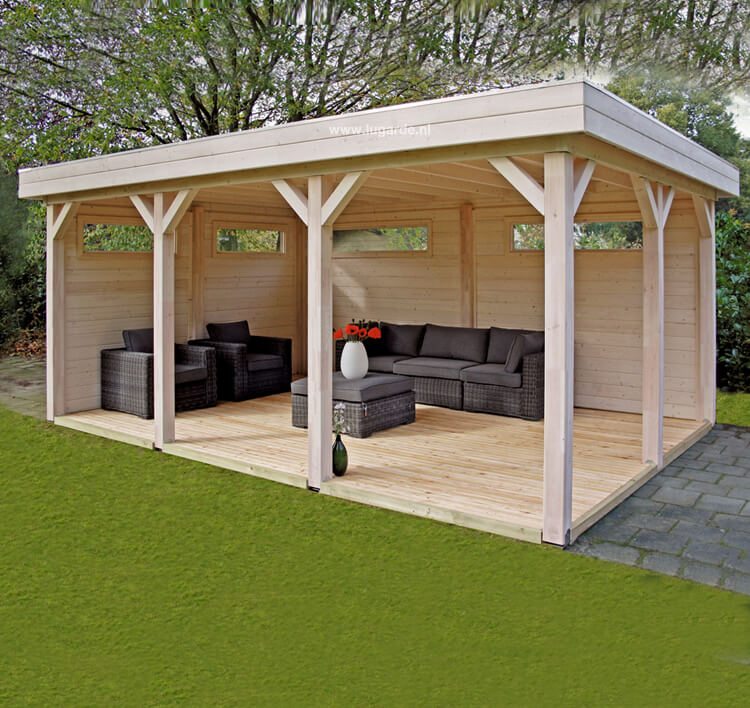 Lugarde overkapping / veranda VSV02