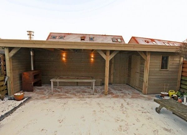 Flexwood tuinhuis Hien